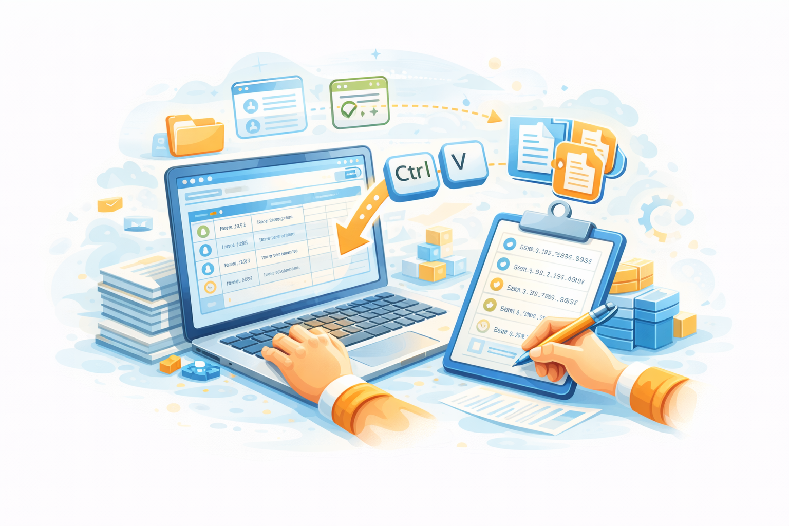 Data Entry & Copy-Paste Support ziniks