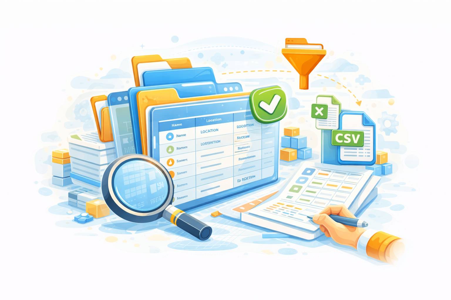 File Structuring & List Organization ziniks