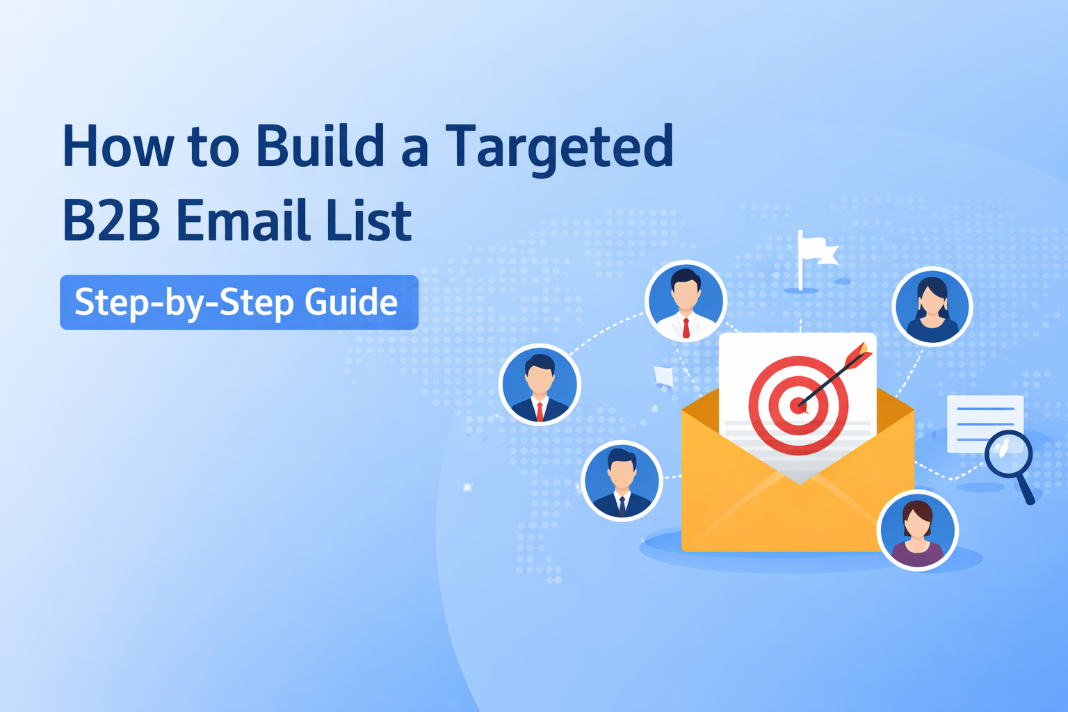how to build a targeted B2B email list step by step