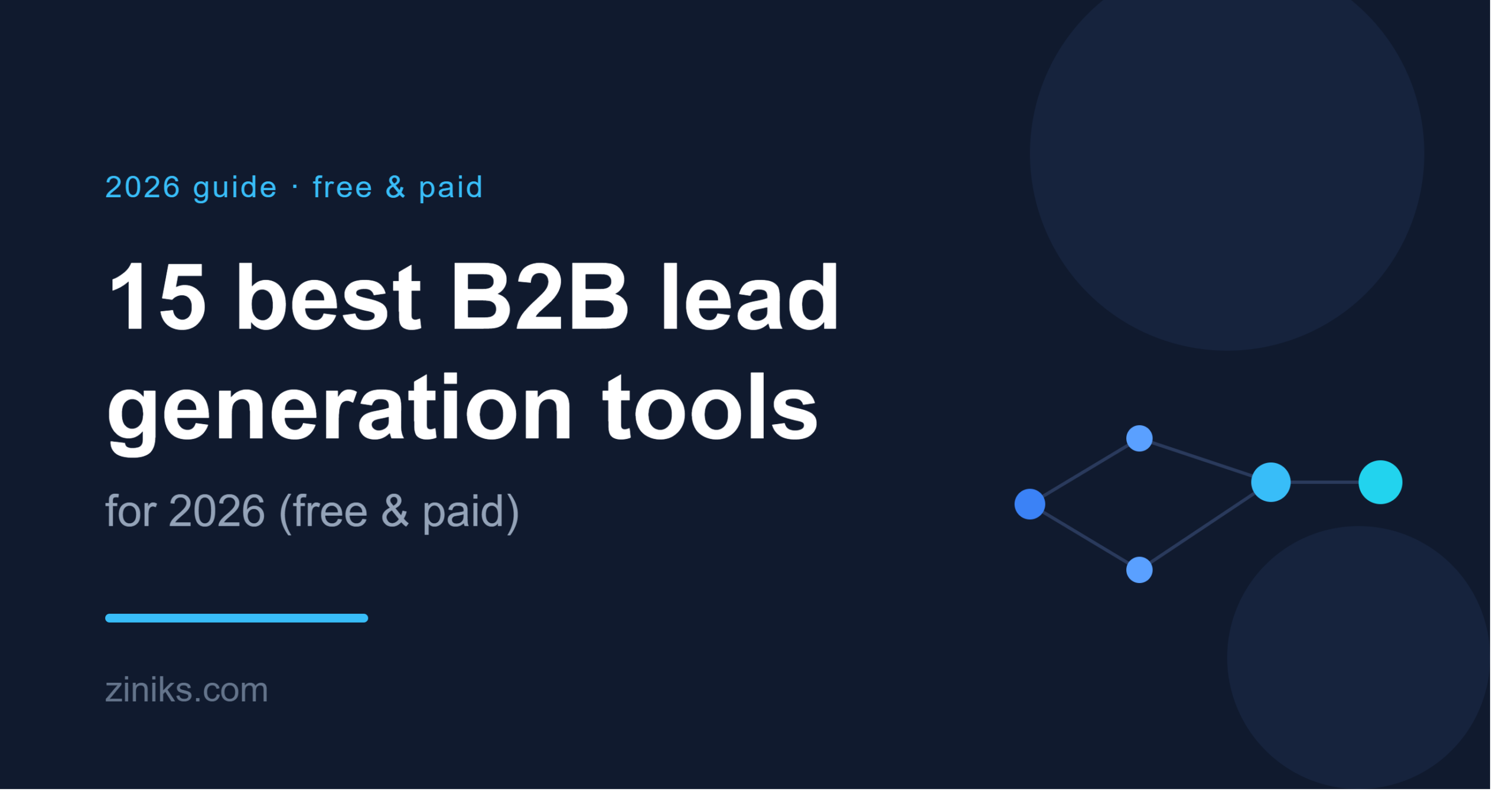 Best B2B Lead Generation Tools for 2026